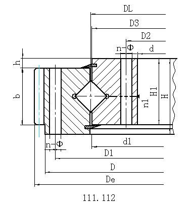 11系列外齿型回转支承