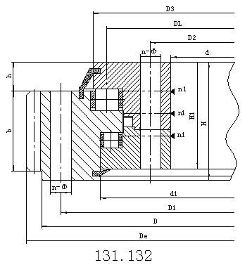 13系列外齿型转盘支承